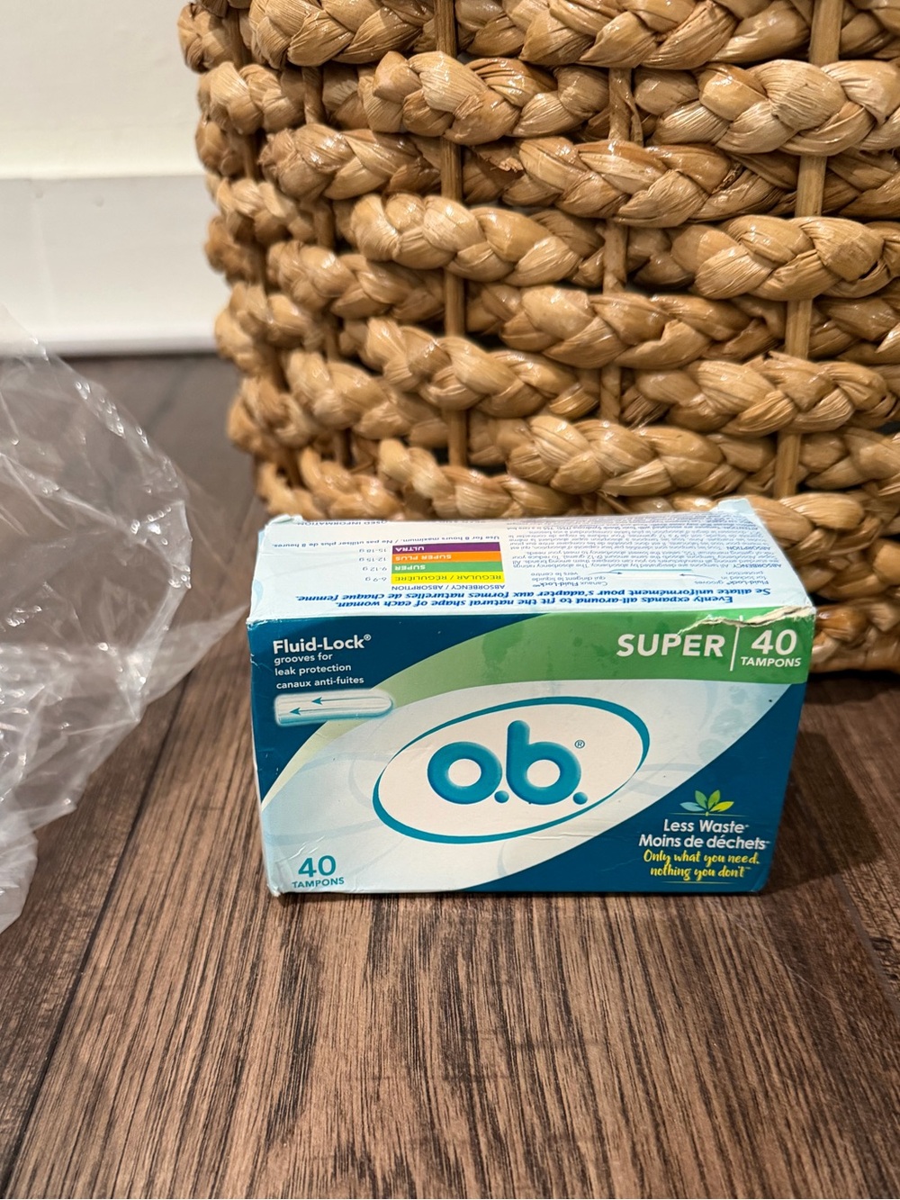 o.b. Tampons No Applicator, Fragrance-Free - 40ct  new sealed box